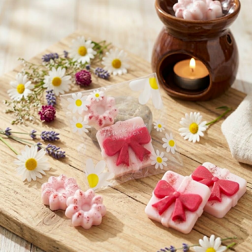 fondants parfumés floraux