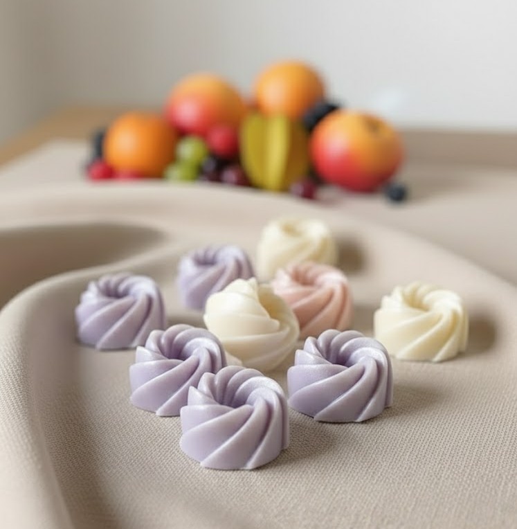 fondants parfumés fruités – balade en verger