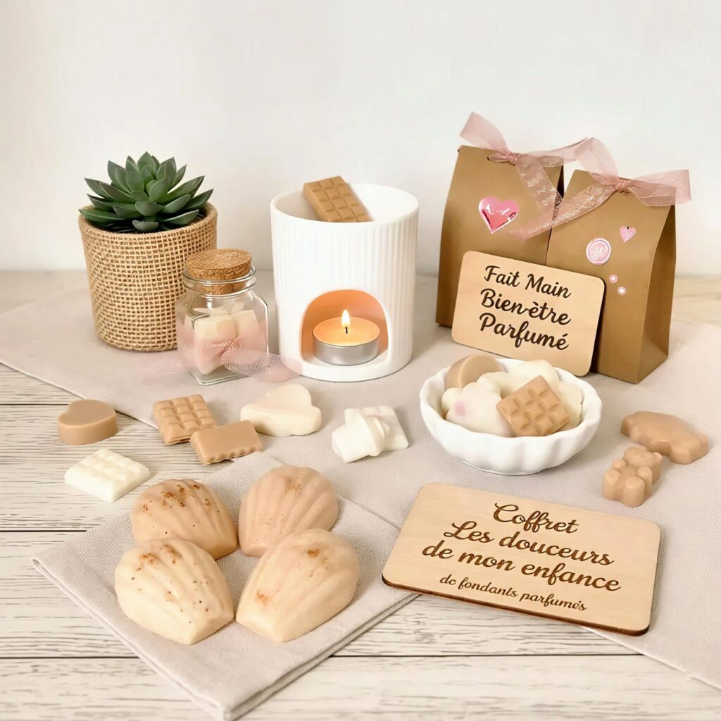 Accueil coffret fondants parfumés – douceurs de mon enfance